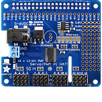 Servo/PWM HAT at Raspberry Pi GPIO Pinout